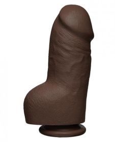 The D   Dildo (Color: Brown, Option: Fat D With Balls, size: 8 Inches)