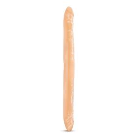 B Yours  Double Dildo (Color: Beige, size: 16 Inches)