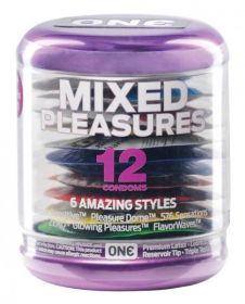 One next generation  condoms mixed pleasures (size: 12 Pack)